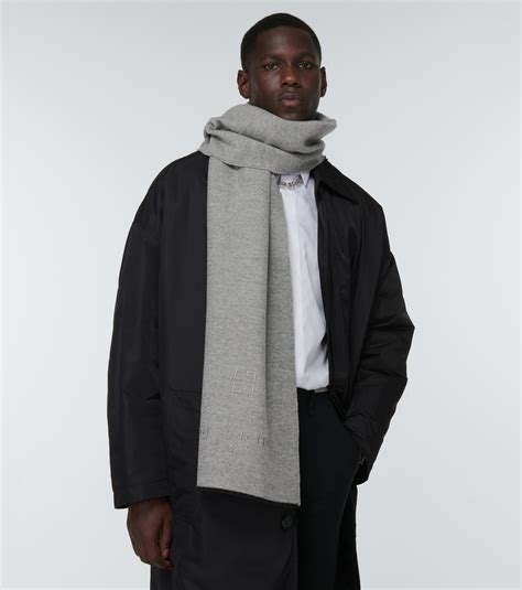 givenchy g pattern virgin wool scarf|Givenchy 4G Wool Scarf .